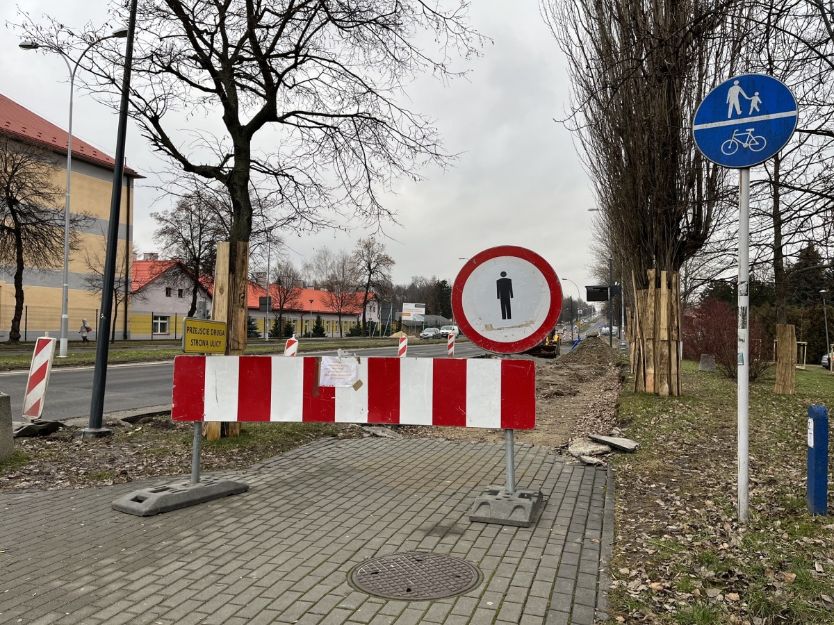 Rozbudowa skrzyżowania ul. Lwowskiej i ul. Mieszka I [luty 2023]